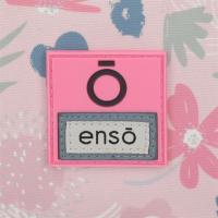 Mochila escolar Enso Love ice cream doble compartimento 44 cm - adaptable a carro - details 4