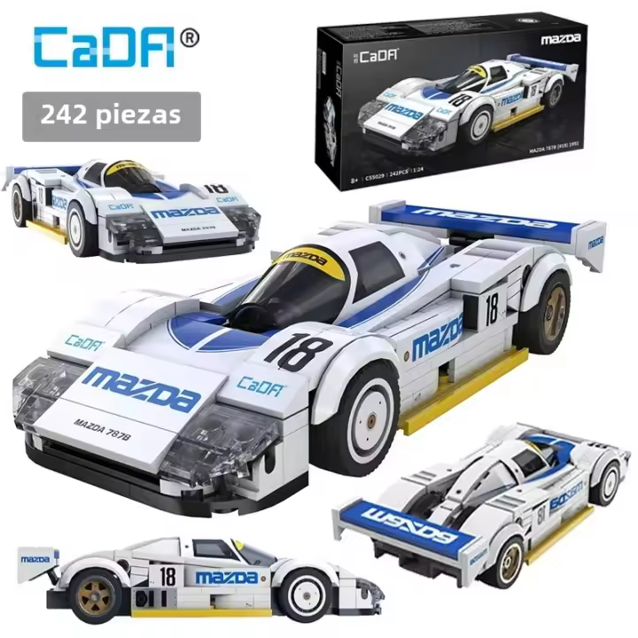 Cada 1:24 Coche De Carreras Técnicas Drift C42 Modelo Deportivo Para Juegos De Construcción Bloques Ciudades Resistencia Deportiva Juguetes Para Niños Regalos - 1