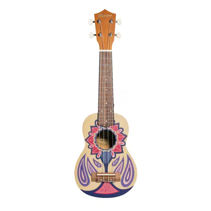 Ukelele Soprano Bamboo B1E-GR Groovy - 1