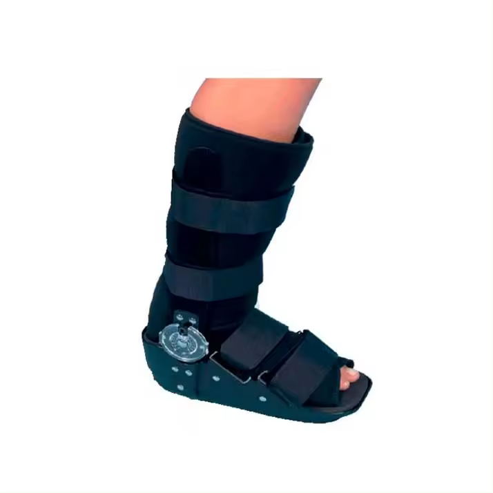 Prim Farma Walker Rom M - Control ROM de 45 Flexión Plantar y 30 Flexión Dorsal - Bajo Perfil - Suela Antideslizante - Negro - 1