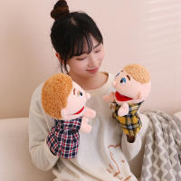 Puppets De Peluche Para Niños 28-33cm Muñecos De Dedos Y Mano Para Juegos De Rol Nocturnos Y Cuentos Propios Juguetes De Interacción Familiar Para Niños Y Niñas - details 8