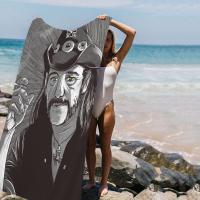 Toalla De Baño Microfibra Para Playa Y Gimnasio Estilo Anime Lemmy Kilmister Secado Rápido Decoración De Habitación Tamaño 30x60 Cm - details 6