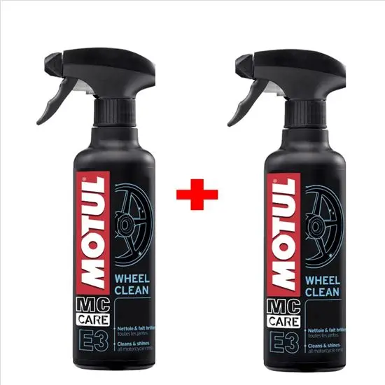 PACK 2 UNIDADES MOTUL E3 WHEEL CLEAN LIMPIADOR LLANTA 400 ml 102998PROM - 1
