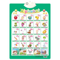 Placa de Pared Interactiva Electrónica de Frutas Animales y Números Alfabéticos para Niños Juguete Educativo Temprano en Inglés - details 5