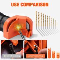 Afilador De Brocas Eléctrico Profesional Doble Cara Herramienta De Afilado Multipropósito Para Metal Y Otras Brocas - details 5