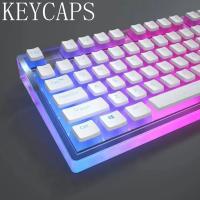 129 Keys Keycaps De Perilla Para Teclado Mecánico Con Intercambio Caliente Material PBT Perilla OEM Para Teclado Mx Transparente Pudding - details 14