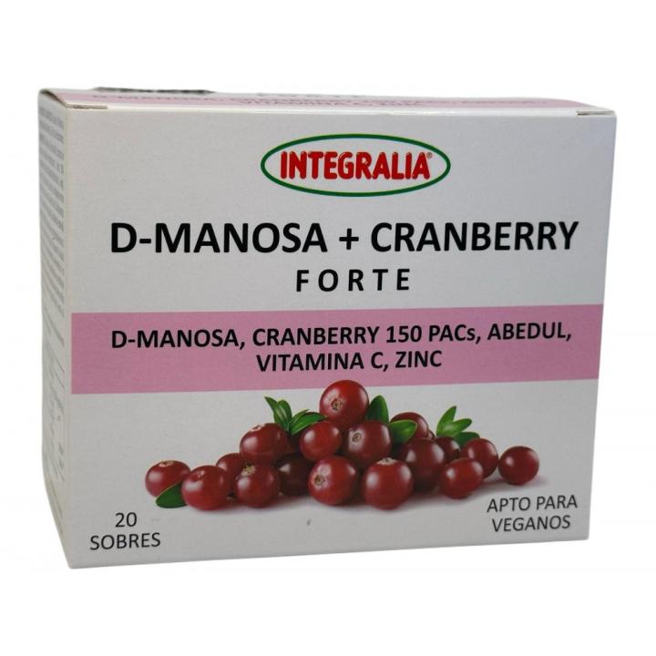 D-Manosa + Cranberry Forte 150PACs de Integralia
