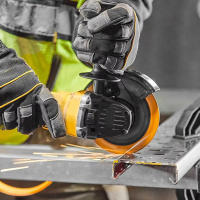 Amoladora angular sin escobillas de 125MM, máquina de corte de Metal MaAchine, pulidora eléctrica de carga para baterías Dewalt de 20V - details 1