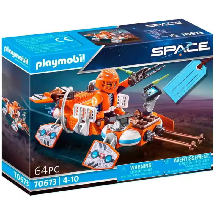 PLAYMOBIL 70673 -  Set de regalo Space Ranger - Juego de construcción - Coleccionable - Edad recomendada mayores de 3 años - 1