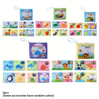 Libros De Tela Para Bebés Juguetes De Aprendizaje Coloridos Sonido De Plegado Y Sensación Para Halloween Thanksgiving Y Navidad - details 7