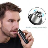 Afeitadora Eléctrica Para Nariz Y Orejas Trimmer De Cuello Portátil Para Hombres Y Mujeres Herramienta De Afeitar Cabezal Cortador De Pelo - details 0