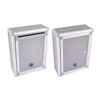 Caja De Donación Multifuncional De Aluminio Ligero Y Duradero Con Marco De Acero Inoxidable Para Hotel Negocios Y Uso Doméstico Caja De Correo Con Cerradura Para Exterior - details 0