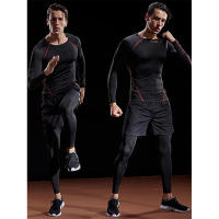 Camiseta De Manga Larga De Compresión Para Hombre Camiseta Deportiva De Entrenamiento Con Elástico Para Gimnasio Y Fitness Camiseta Deportiva De Running Ajustada Para Hombre - details 3