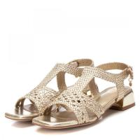 XTI 143813 01 Sandalias altas mujer 35751 25V SANDALIA T TRENZADA ORO - details 4