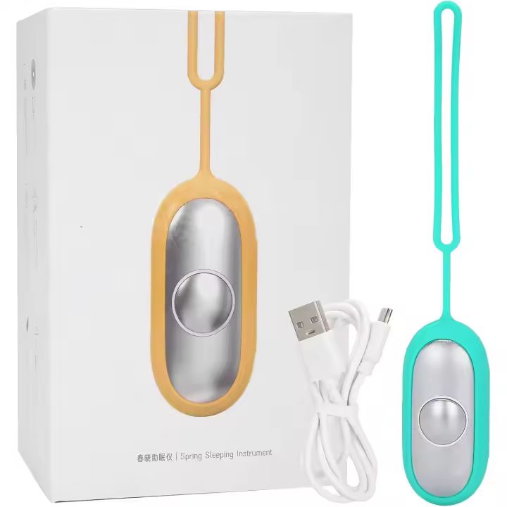 Mini Dispositivo Mano Microcorriente Dormir, Instrumento Máquina Ayuda Sueño Ansiedad Alivio Presión Conciliar Más Mejora Herramienta Carga Sostiene Pulso Electrónico Portátil Recargable - 1
