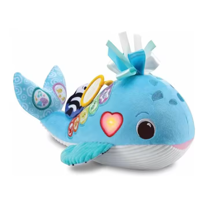 PELUCHE SENSORIAL MARINA BALLENA BEBE DE VTECH - 1