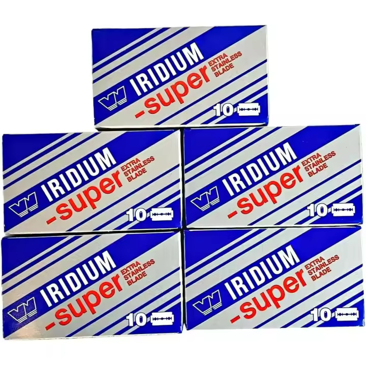 50 cuchillas de afeitar Wizamet  SUPER IRIDIUM - 1