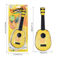 Ukelele De Juguete Simulación De Guitarra Musical Estilo Fruta Con Cuatro Cuerdas Instrumento Musical Educativo Para Niños Montessori - details 8