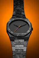 Reloj De Negocios Clásico Para Hombres Con Numeros Arábigos Reloj Deportivo De Moda Reloj Delgado Impermeable De Poliuretano Y Display Arábigo - details 1