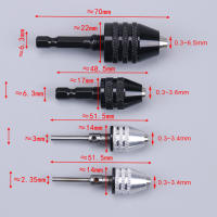 Chorro De Batea Sin Llave Para Taladro Adaptador De Rosca Hexagonal Convertidor Herramienta Tres Mandíbulas Para Mezclador Eléctrico - details 0