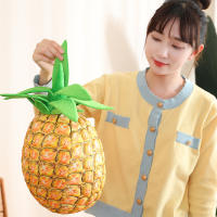 Muñeco De Peluche De Piña Tamaño 48cm Suave Y Realista Almohada De Descanso Para Niñas Decoración Del Hogar Juguete Para Niños - details 8