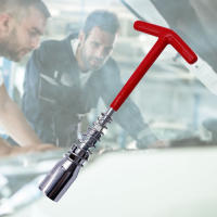 Herramienta De Remoción De Encendido Universal 14mm/16mm/21mm Con Llave De 360 Grados Rotación Soporte De Reparación Automotriz - details 1