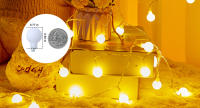Luces De Cadena De Bolas LED 10M Para Exteriores Luces De Navidad Para Jardín Fiesta Y Bodas Decoración De Hogar - details 3