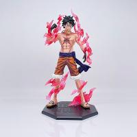 Figura De Anime One Piece Lufei Y El País Decoración De Modelo Basada En La Animación Con Flujo De Mano De Cerezo PVC Para Coleccionistas - details 1