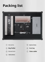 Teclado Mecánico Vgn A75 Con Interruptores Magnéticos Hot Swap RGB Sistema Dual Gasket Dual Para Esports Accesorio De Computadora Con Cable - details 13