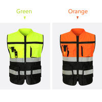 Chaleco De Seguridad Para Ciclismo Y Correr Chaleco Reflectante Hidrófobo Ajustable Para Actividades Al Aire Libre Vest De Seguridad Para Noche - details 13