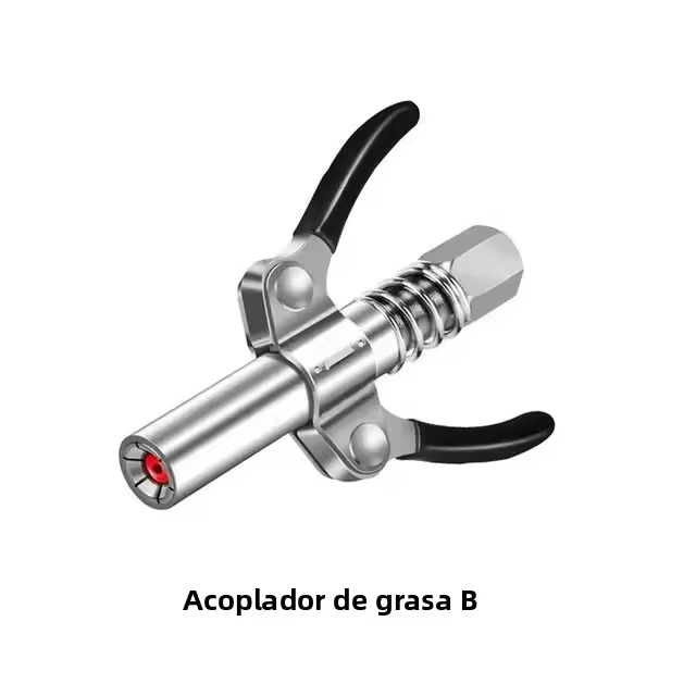 Coupler De Grasa 10000 PSI NPTI/8 Alta Presión Boquilla De Aceite Bomba De Grasa Accesorios De Reparación De Coche Siringa De Lubricante - 1