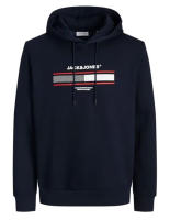 Jack & Jones Hombre sudadera con Capucha Grosor 270 grs Mod JJSOUTH Logo Frontal Moda Casual Informal - details 2