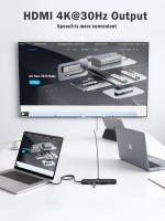 Lemorele Estación de Acoplamiento USB C para Monitores Triples,  Surface Laptop. Hub Multiport Tipo C Thunderbolt 3 con HDMI Dual 4K + Ethernet + 10Gbps - details 7