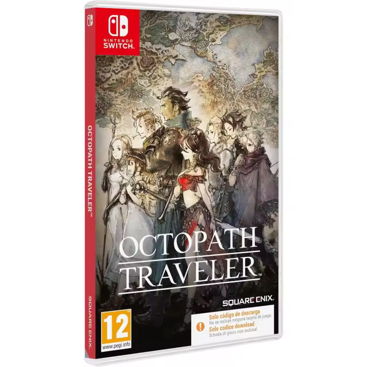 Octopath Traveler - CIB - Switch - Version española - 1