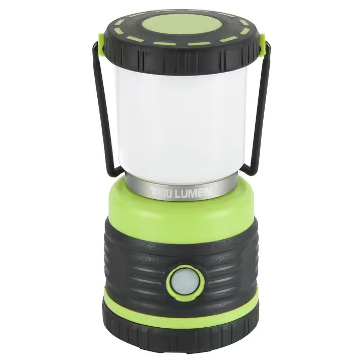 Lámpara Camping IP54, Linterna de Camping Led Recargable Luces de Campamento 1000LM, Linterna para Interrupciones de Energía, Emergencia, Cable USB Incluido - 1