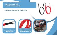 Banner - Cables de la Batería con terminales anillo 5AWG 16 mm2 SC16-10 30 cm