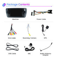 Radio De Coche Android 13 32GB Para Seat Ibiza 6j 2009-2013 Con CarPlay Pantalla Táctil 7'' Bluetooth WiFi Cámara Trasera 2Din Multimedia Auto - details 5