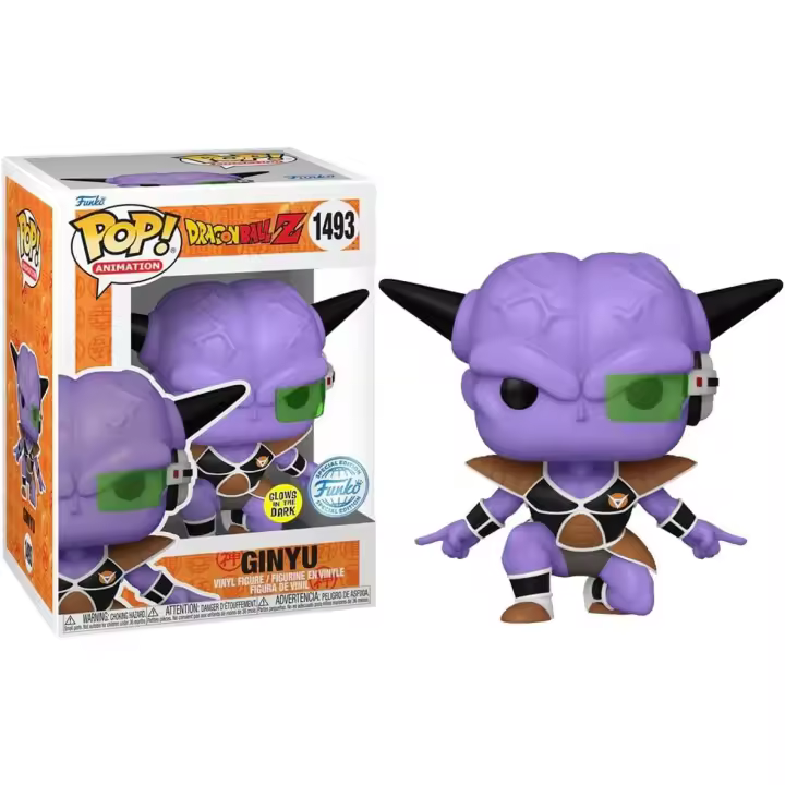 Funko pop Ginyu Glow 1493 Dragon Ball Glows in the dark - 1