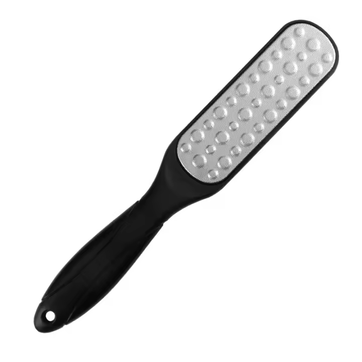 Archilla De Pie De Acero Inoxidable Doble Cara Herramienta Profesional Para Eliminar Callos Pedicura Quítame Muerte De Piel - 1