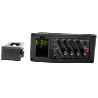 Unidad De Pre-Amp Y EQ Para Guitarra Acústica Piezo 7545R Negro Peso 200g Accesorio De Guitarra Cómodo Y Duradero - details 4