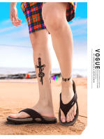 Sandalias De Playa Para Hombre Verano Con Masaje Granulada Cómodas Casual Para Casa Y Baño Zapatillas De EVA Talla Verdadera - details 8