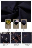 Tang Suit Para Hombres Estilo Chino Con Bordado De Puerta De Anciano Primavera Otoño Traje Hanfu Con Polo Y Pantalones - details 11