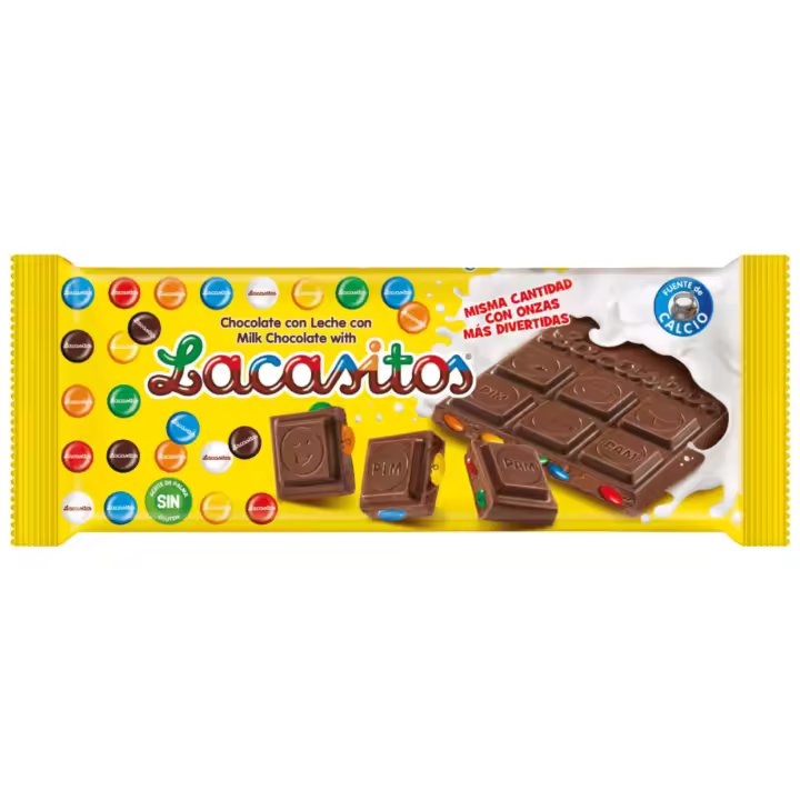 LACASITOS TABLETA LECHE 100G - 1
