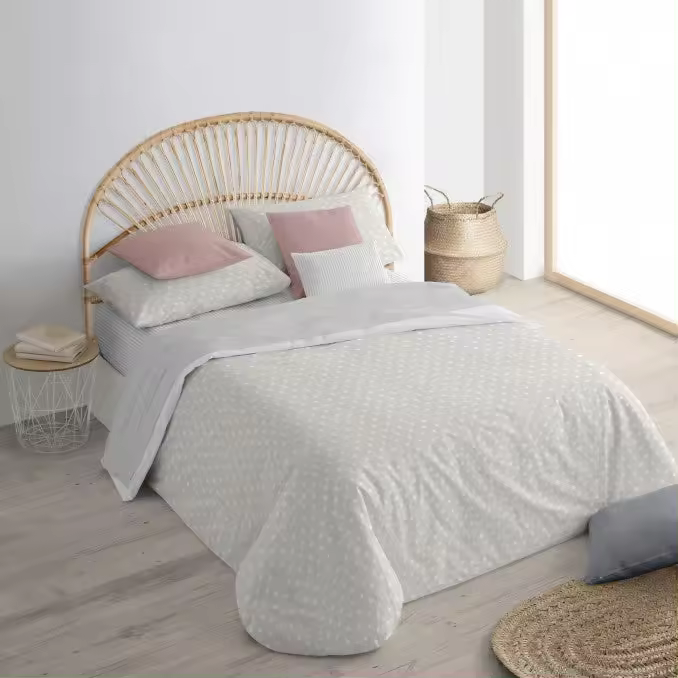 Funda Nórdica con Botones 100% Algodón Auckland - Suavidad y Comodidad Garantizadas - 1