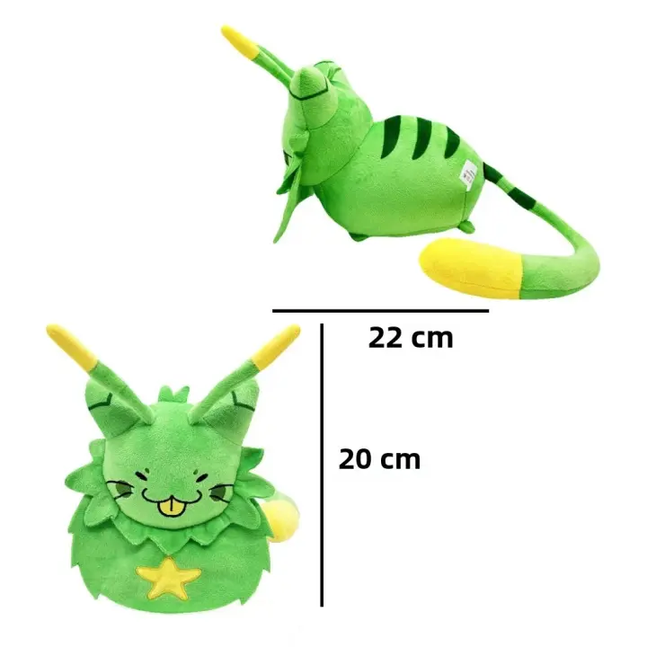 Nueva Peluche Gnarpy Descubierta En La Internet Juguete De Peluche Verde Gato Alienígena Para Niños Regalo De Juguetes De Algodón PP - 1
