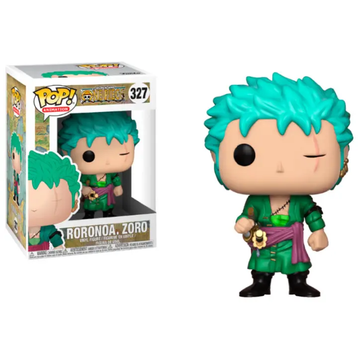 Funko POP! Animation: One Piece - Roronoa Zoro - Figuras Miniaturas Coleccionables Para Exhibición - Idea De Regalo - Mercancía Oficial - Juguetes Para Niños Y Adultos - Fans De Anime - Mr Popye - 1