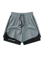 Shorts De Running Para Hombres De Alta Calidad Transpirables Y Secado Rápido 3 Puntos Para Deporte Y Fitness Absorción De Sudor - details 4
