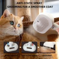Peine Para Mascotas Con Sprayer Elimina Pelo Flotante Y Estiliza El Pelo De Perros Y Gatos Accesorios De Aseo Para Mascotas - details 2