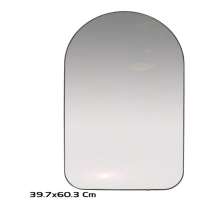 STARLEY - Espejo de Pared Jupiter 39,7x60,3cm | Moderno y Decorativo para Dormitorio y Salón | Negro o Dorado - details 2