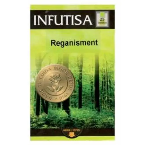 Infutisa Reganisment Infusión 25Bolsitas - Estimulante Aroma Intenso - 1